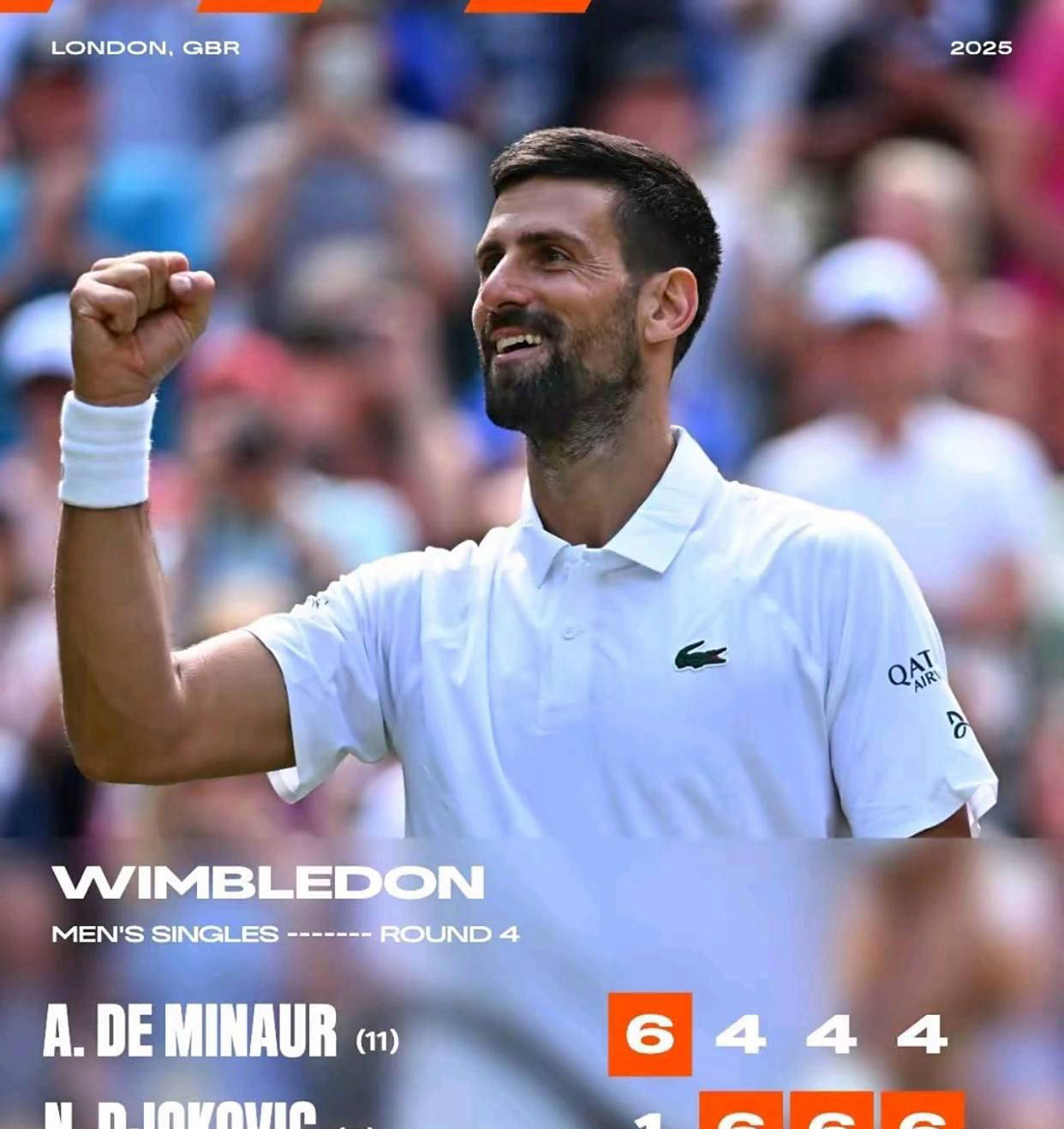 戴维斯杯险胜温网，德约科维奇点燃赛场