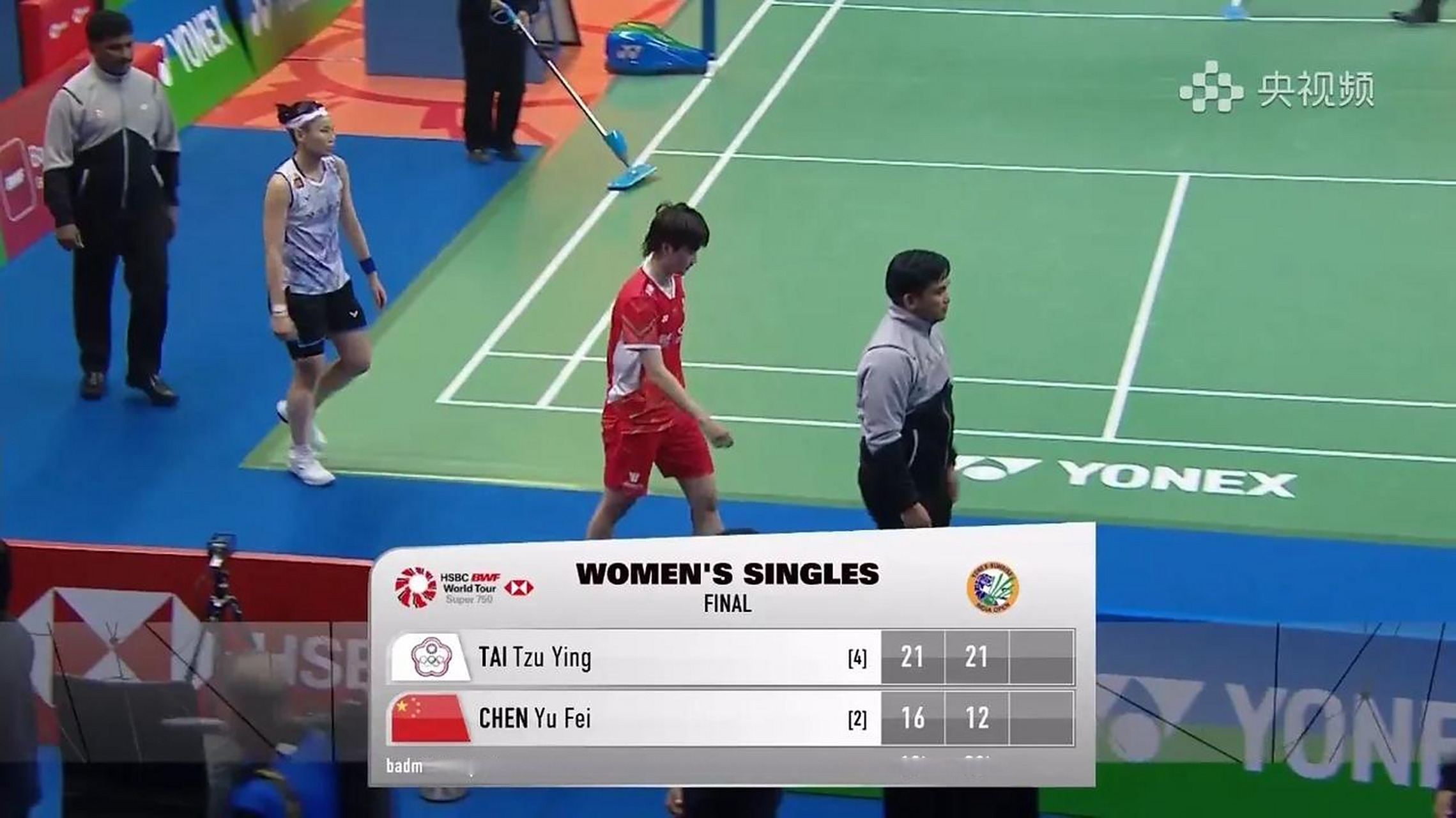 印度羽毛球队险胜丹麦羽毛球队，戴资颖惊艳世界